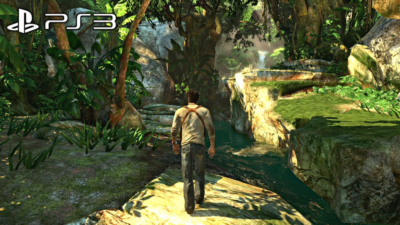 Gameplay-bilde fra Uncharted Drakes Fortune Platinum Playstation 3 Spill Ps3