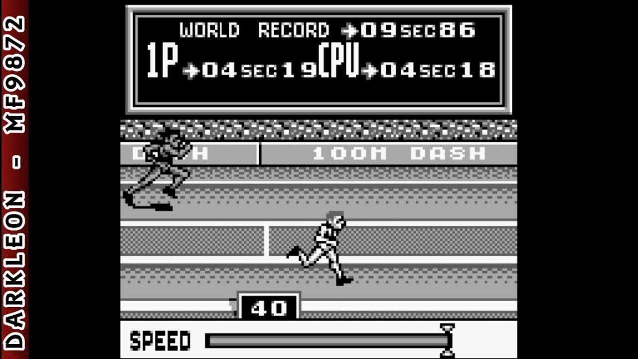 Track and field (komplett i eske - CIB) - Nintendo Gameboy spill (GB)