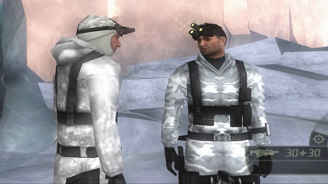 Tom Clancy's Splinter Cell - Double Agent - Playstation 2 spill (PS2) (Platinum)