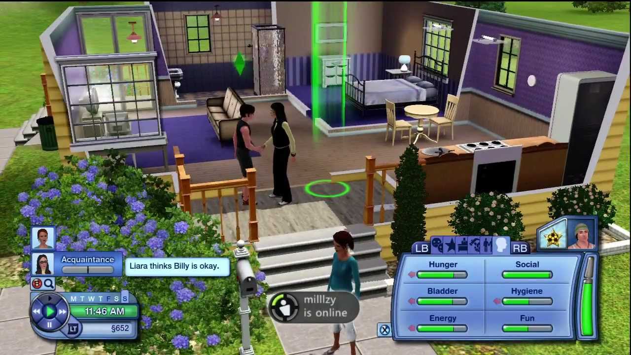 Gameplay-bilde fra The Sims 3 Xbox 360 Spill