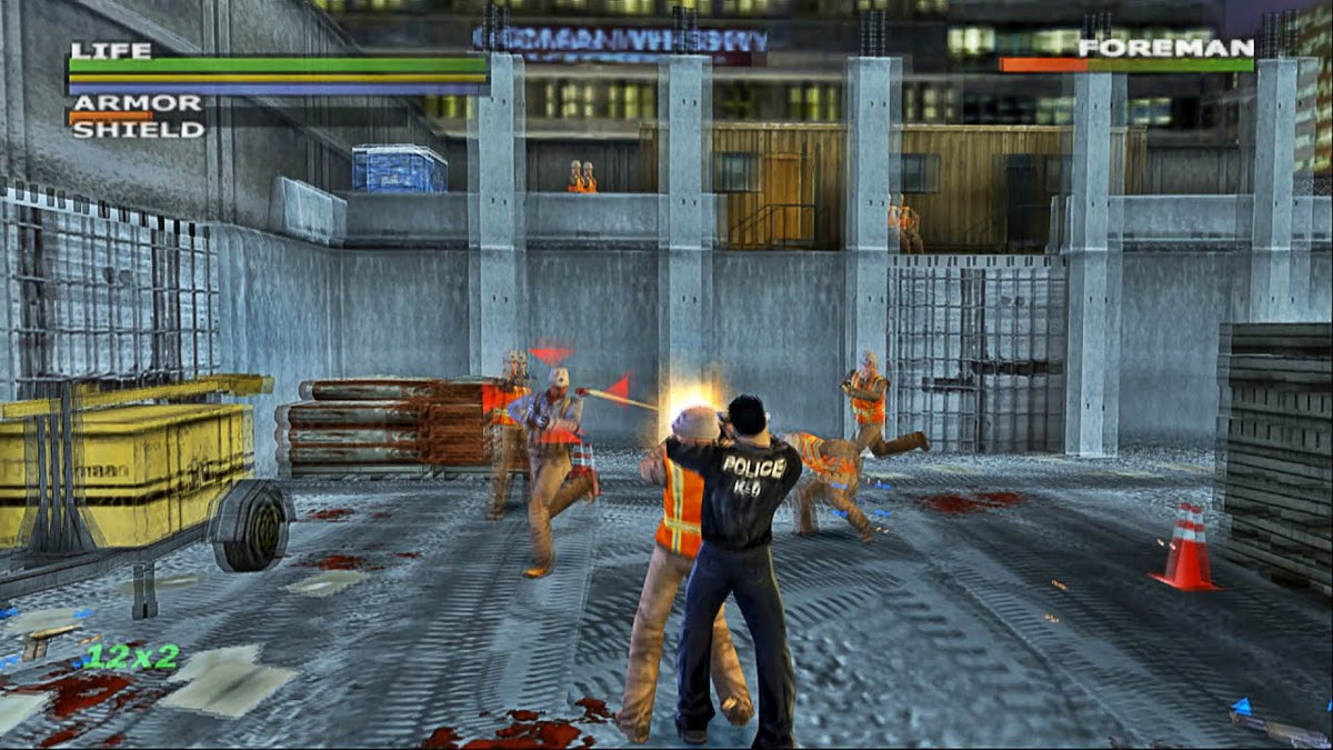 Dead to Rights - Playstation 2 spill (PS2)