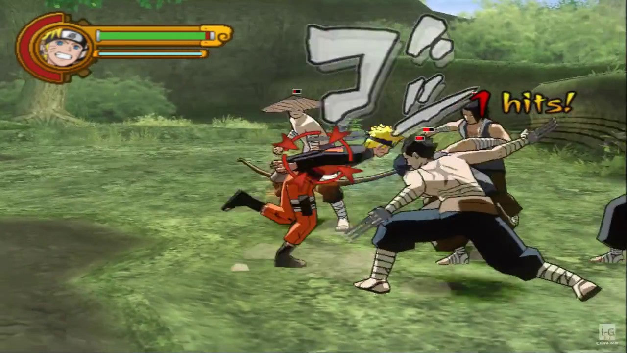 Naruto - Ultimate ninja - Playstation 2 spill (PS2)