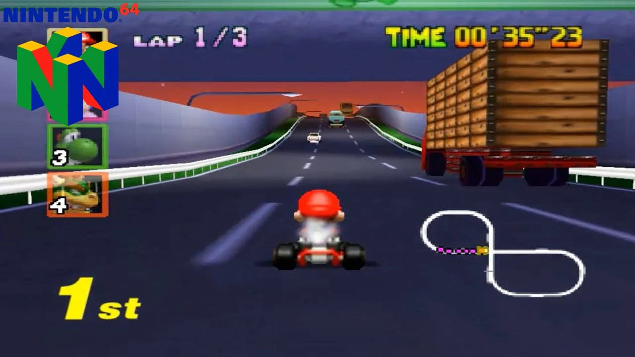 Mario Kart 64 – Nintendo 64 spill (N64)