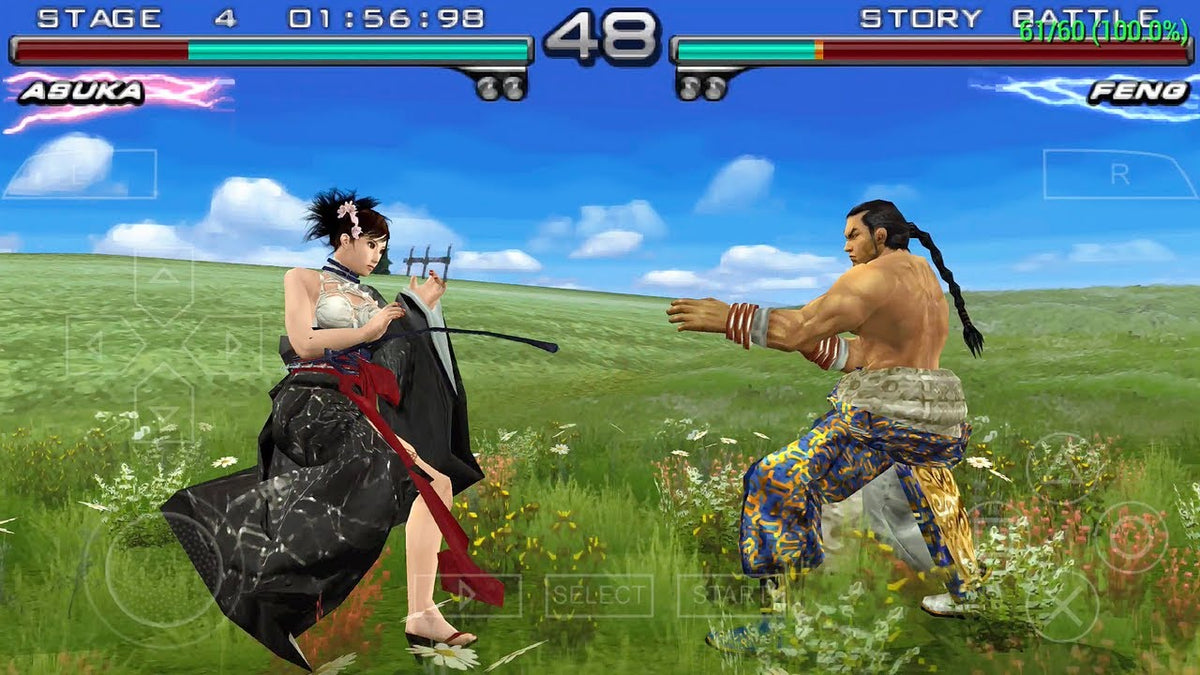 Tekken - Dark Resurrection - Playstation portable spill (PSP)