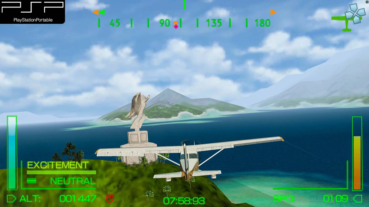 Gameplay-bilde fra Pilot academy - Playstation portable spill (PSP)