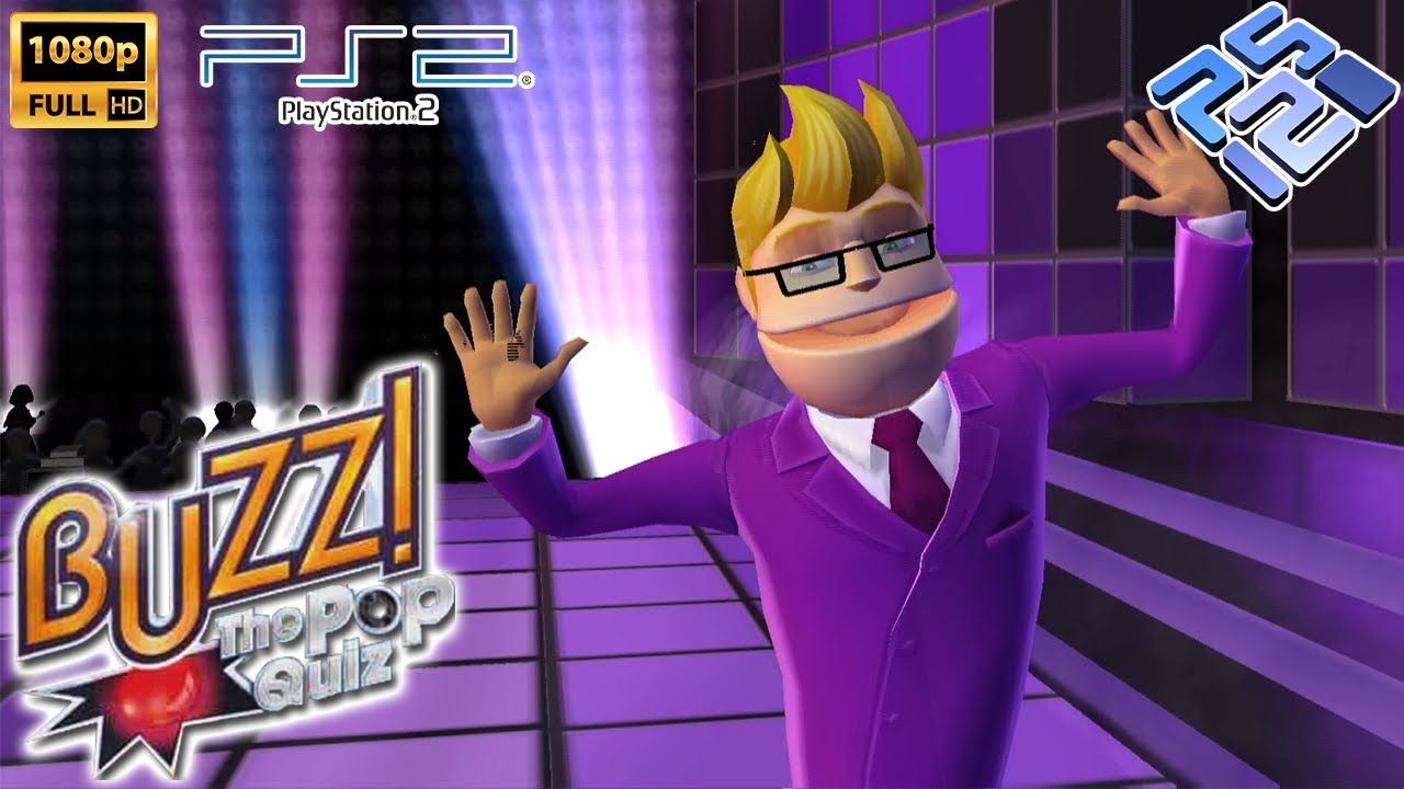 Buzz - The pop quiz - Playstation 2 spill (PS2)