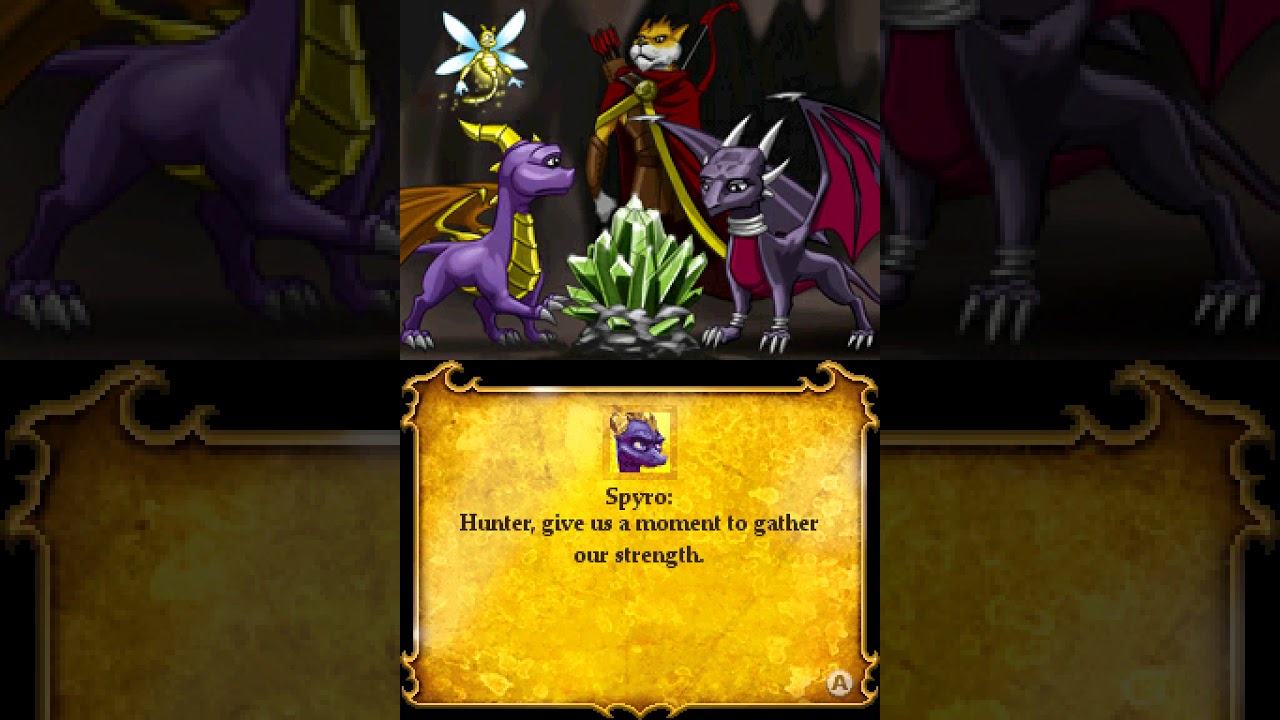 Gameplay-bilde fra The legend of spyro - Dawn of the dragon – Nintendo DS spill
