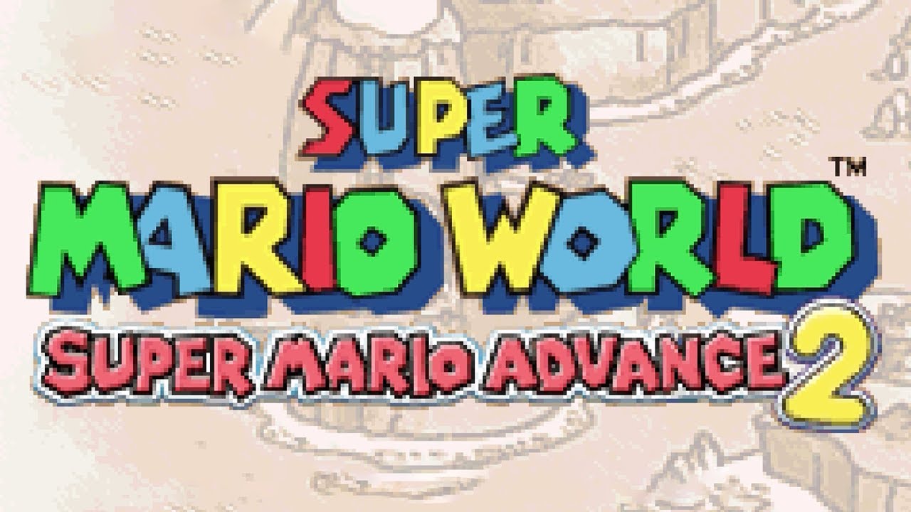 Super mario world / advance 2 - Nintendo Gameboy advance spill (GBA)