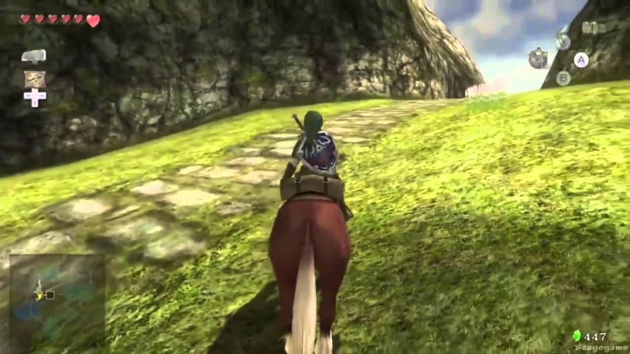 Gameplay-bilde fra The Legend Of Zelda Twilight Princess Hd Brukt Nintendo Wii U Spill