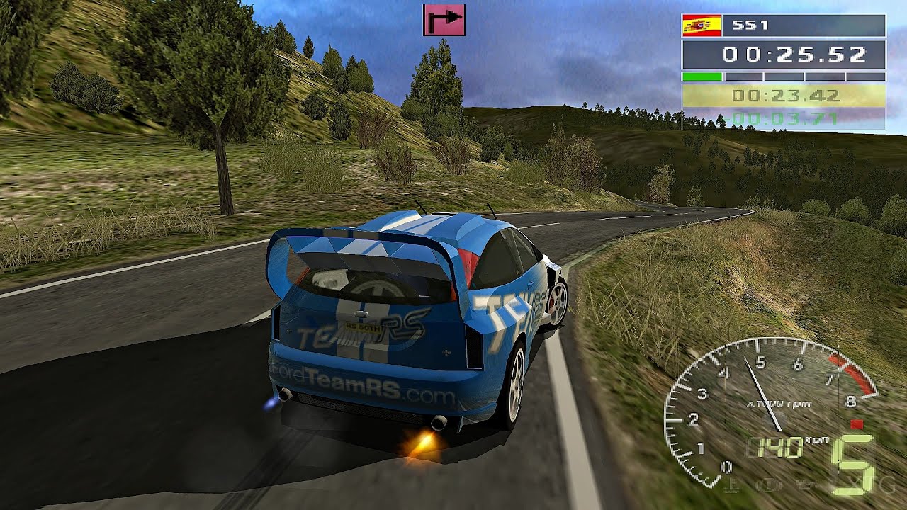 WRC 4: FIA World Rally Championship (platinum) - Playstation 2 spill (PS2)