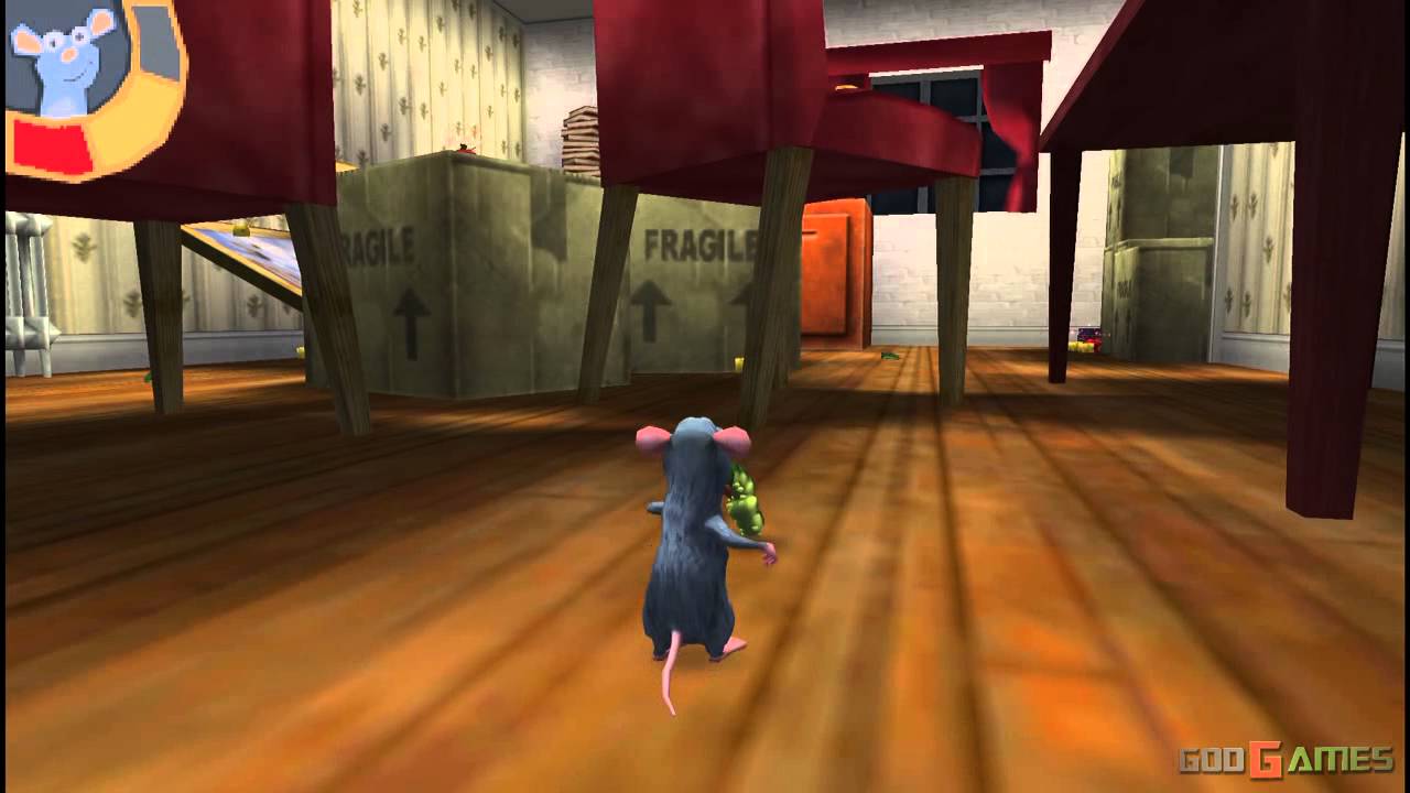 Gameplay-bilde fra Disney Pixar Rottatouille Playstation Portable Spill Psp