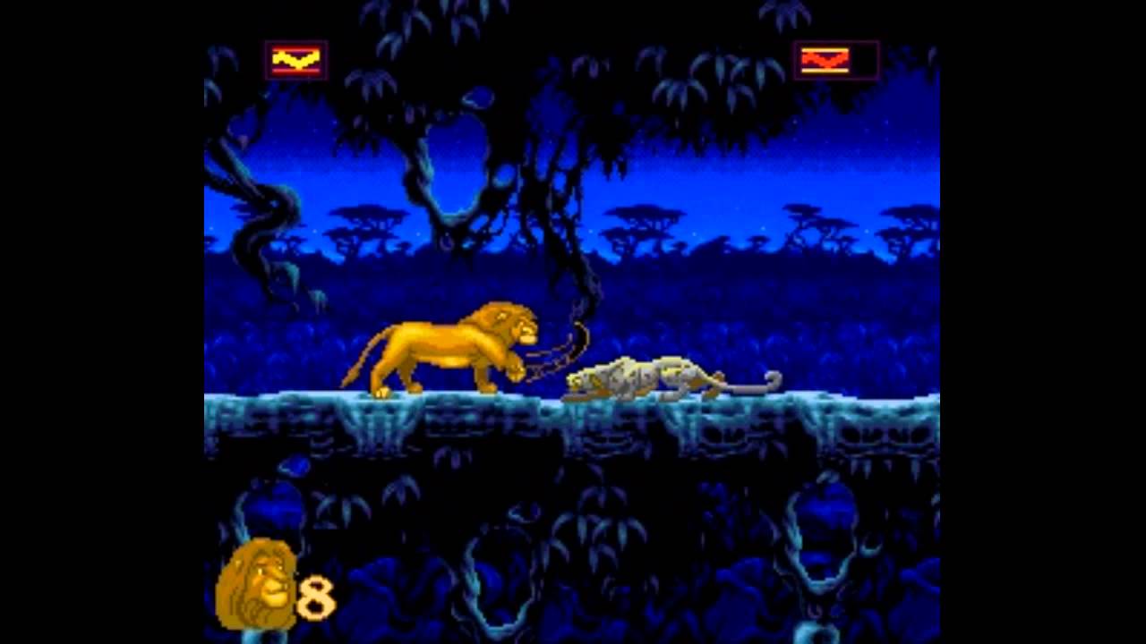 Disney's The lion king - Super nintendo entertainment system spill (snes)