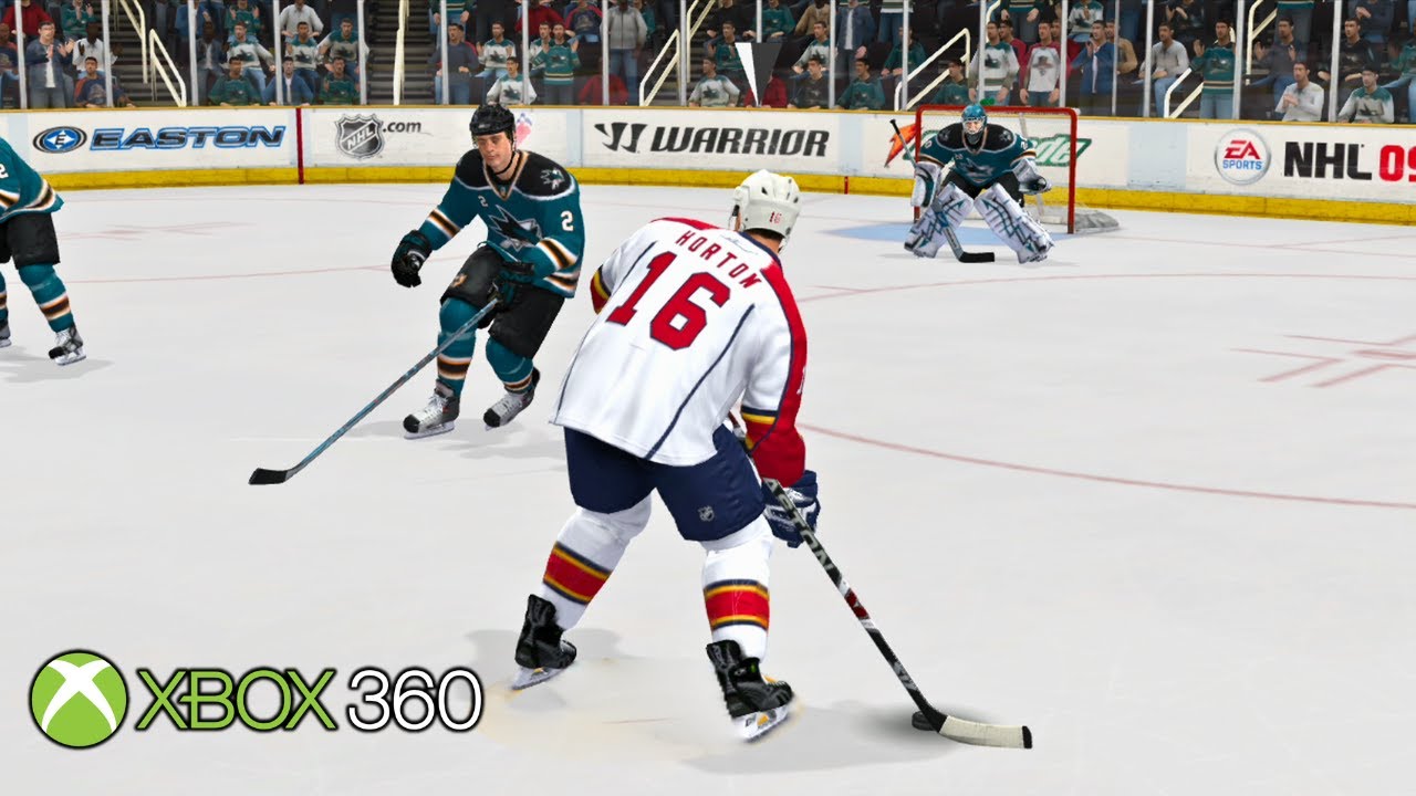 Gameplay-bilde fra Nhl 09 Xbox 360 Spill