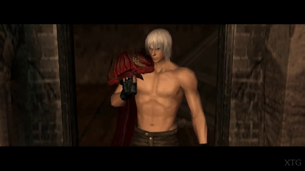 Gameplay-bilde fra Devil May Cry 3 Dante S Awekening Special Edition Brukt Playstation 2 Spill Ps2