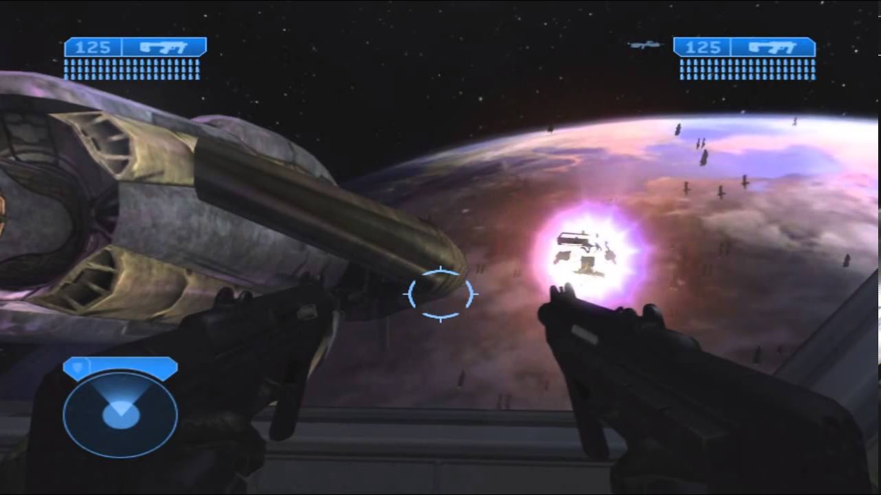 Gameplay-bilde fra Halo 2 Limited Collectors Edition Xbox Original Spill