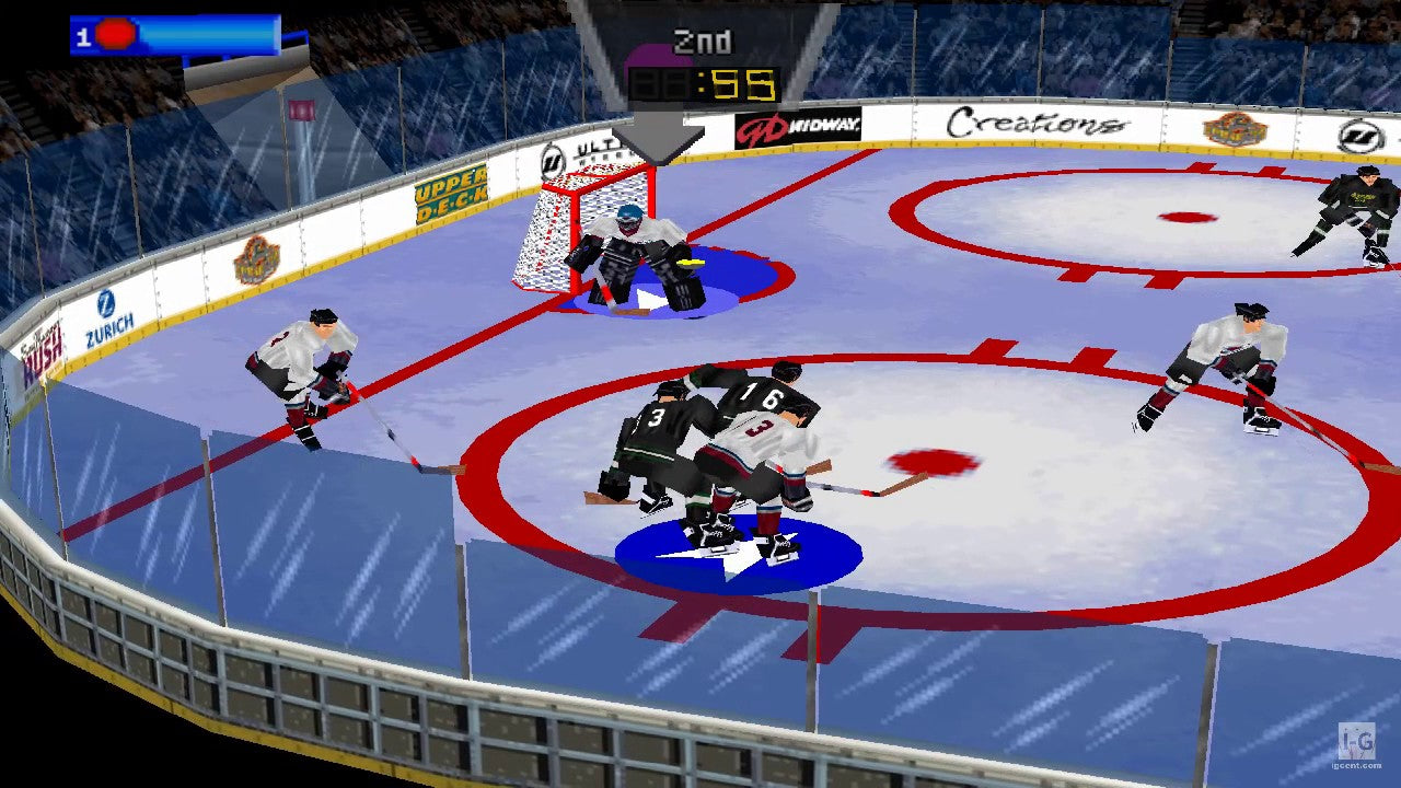 Wayne Gretzky's 3D hockey - Komplett i eske (CIB) - Nintendo 64 spill (N64)