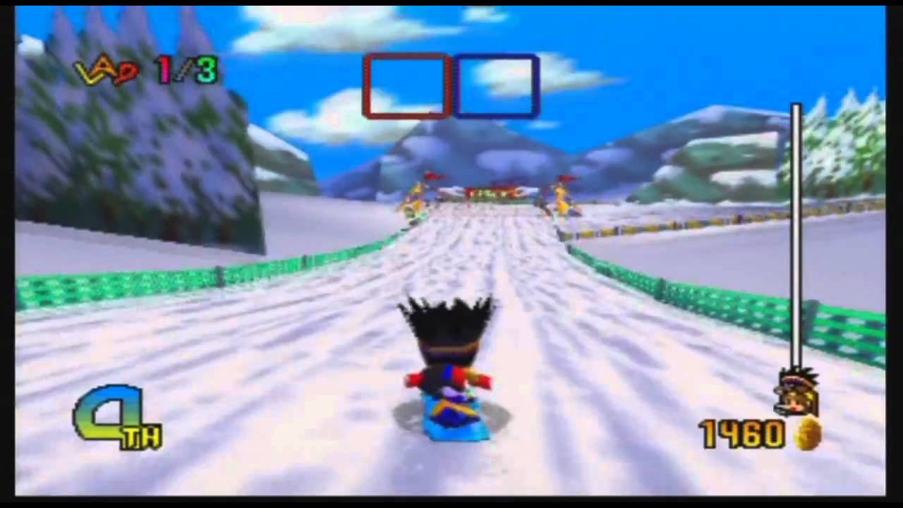 Snowboard kids (kun kassett) - Nintendo 64 spill (n64)