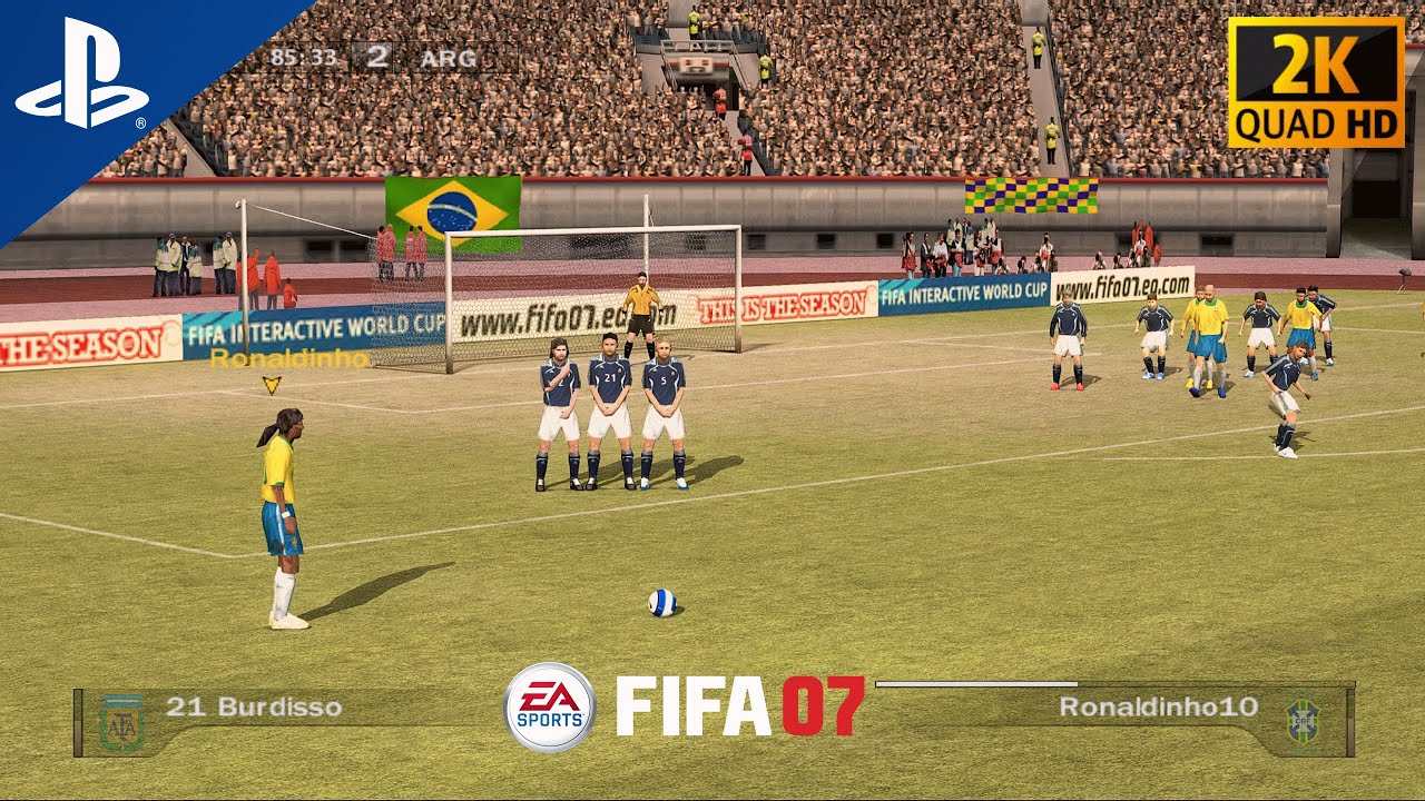FIFA 07 - Playstation 2 spill (PS2) (Platinum)