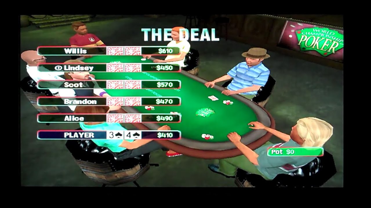 World championship poker - Playstation 2 spill (PS2)