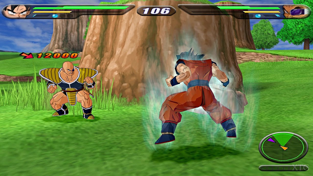 Gameplay-bilde fra Dragon ball Z - Budokai Tenkaichi - Playstation 2 spill (PS2)