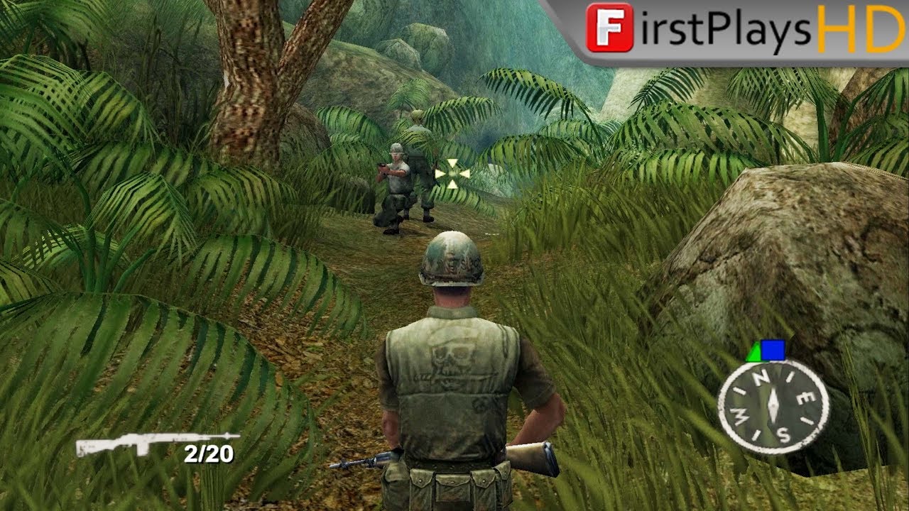 Shellshock - Nam '67 - Playstation 2 spill (PS2)