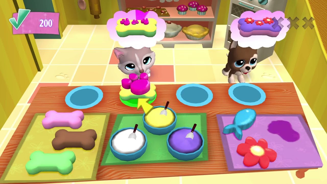 Gameplay-bilde fra Littlest Pet Shop Friends Brukt Nintendo Wii Spill