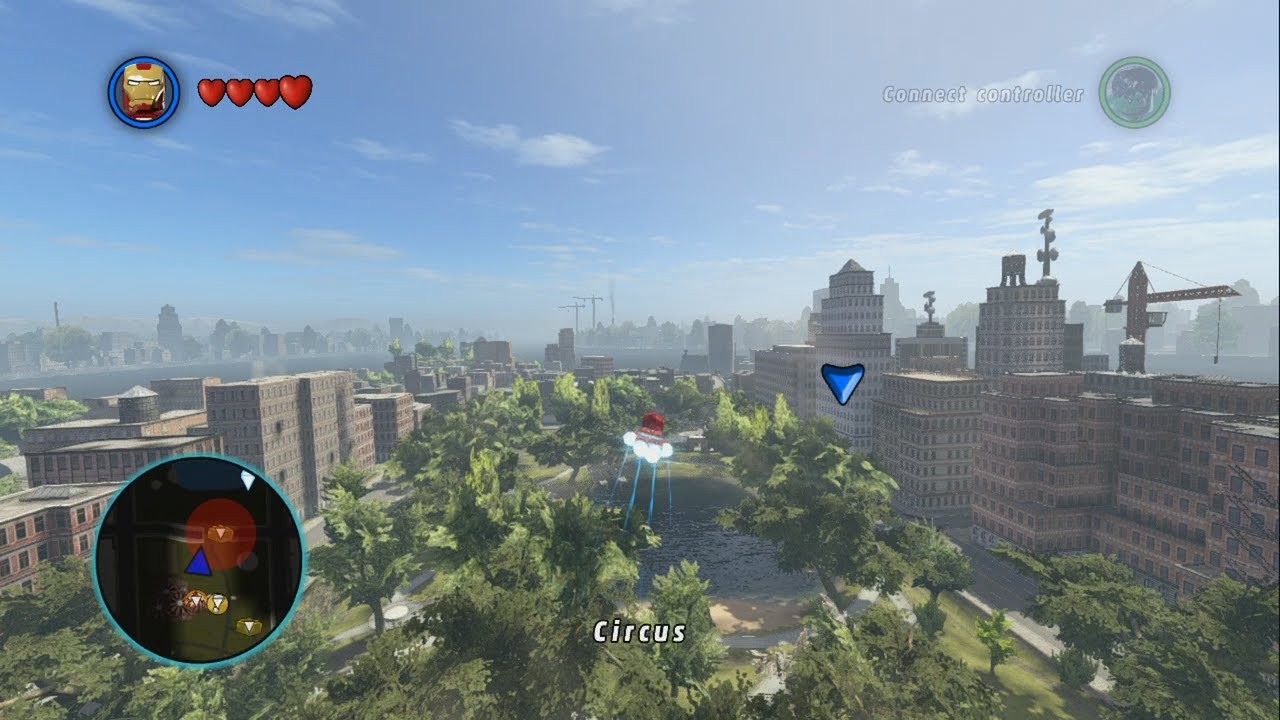 Gameplay-bilde fra Lego Marvel Super Heroes – Xbox 360 spill