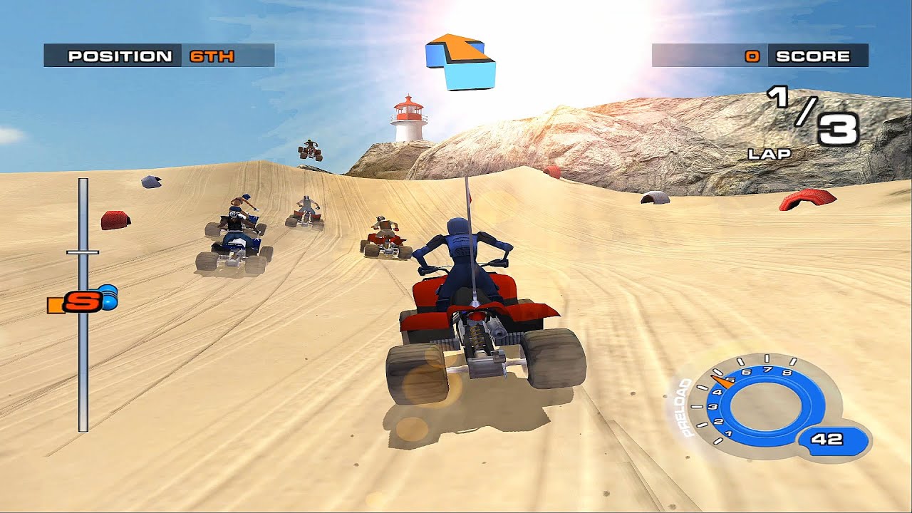 ATV Quad Power Racing 2 - Playstation 2 spill (PS2)