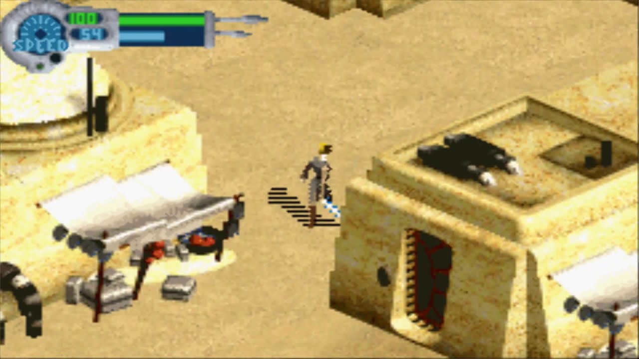 Star wars - The droid army - Nintendo Gameboy advance spill (GBA)