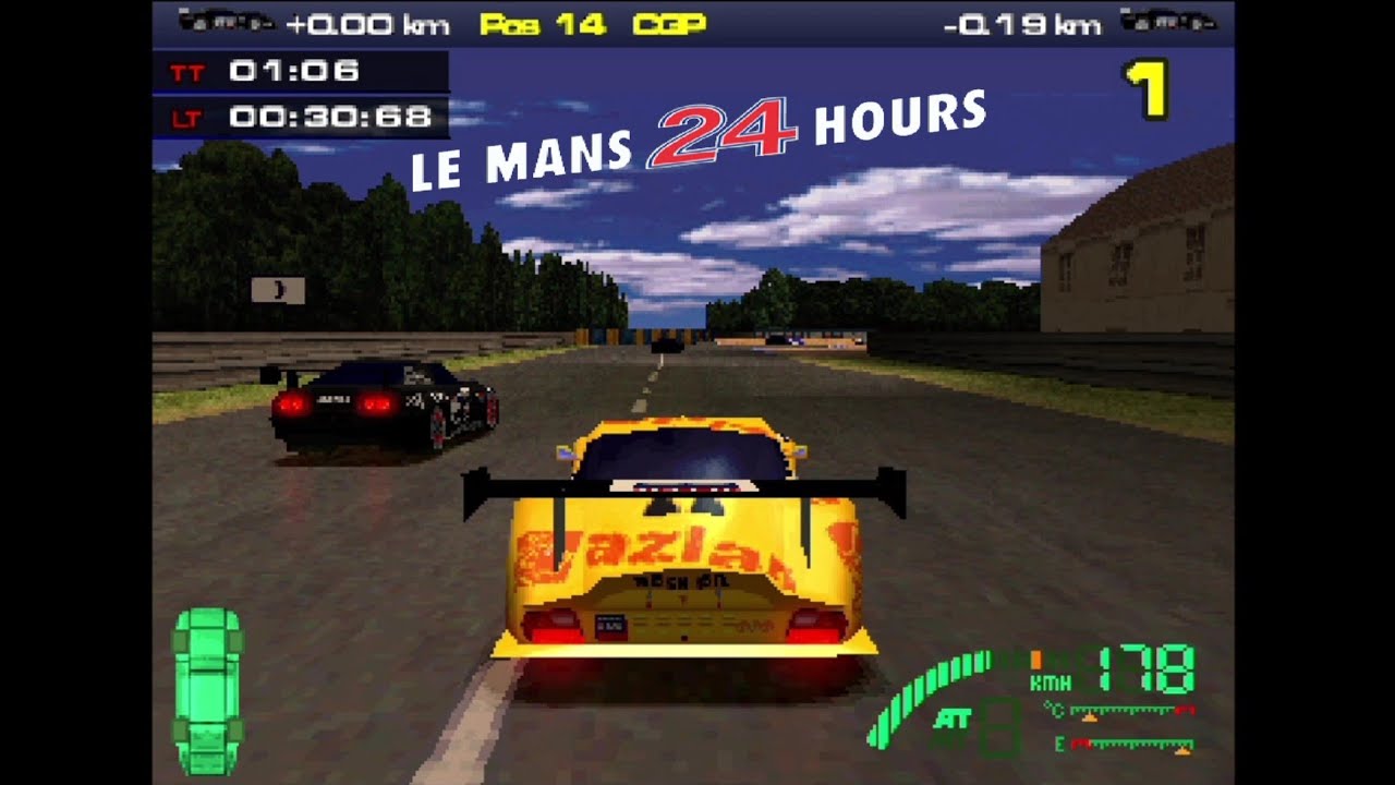 Le mans 24 hours - Playstation 1 spill (PS1)