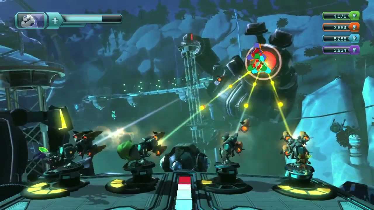 Gameplay-bilde fra Ratchet & Clank - All 4 one - Playstation 3 spill (ps3)