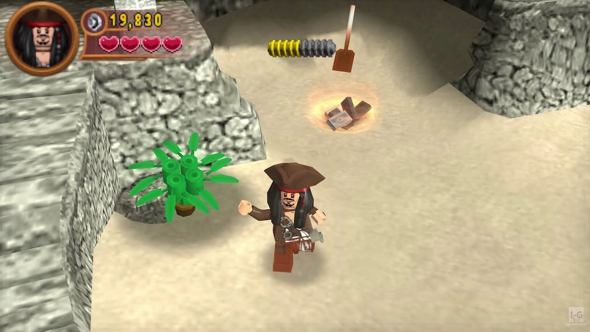 Lego pirates of the caribbean - The video game - Playstation portable spill (PSP)