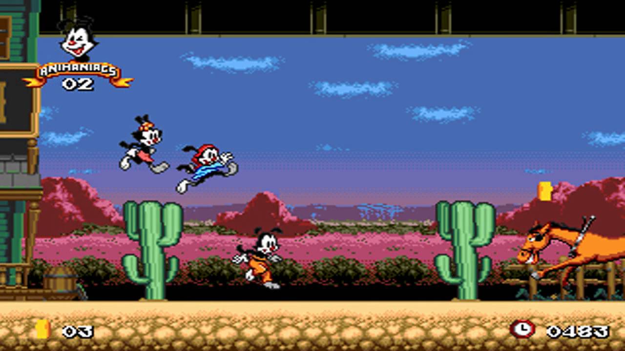 Animaniacs (I eske) - Sega mega drive spill