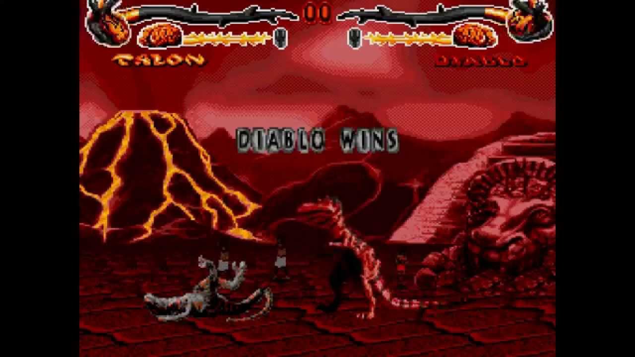 Primal rage - Sega mega drive spill