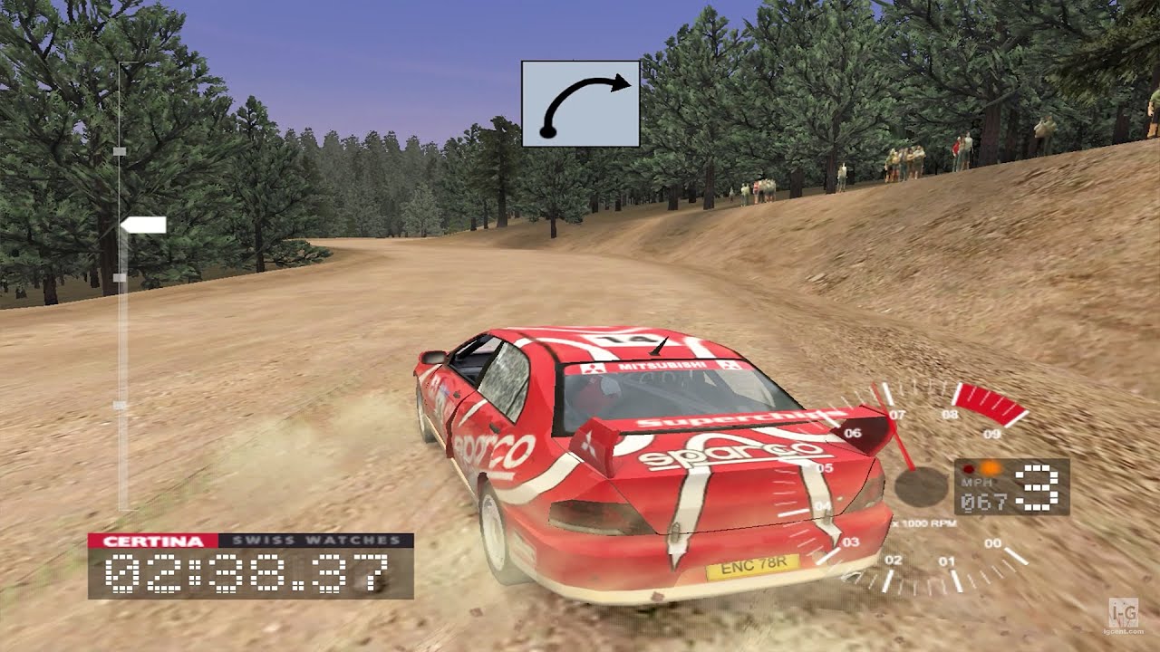 Colin Mcrae Rally 3 - Xbox original spill