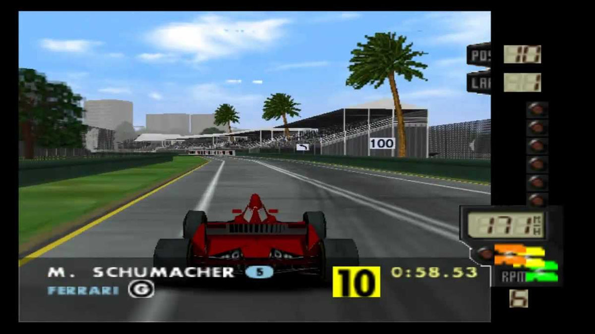 F1 world grand prix - Komplett i eske (CIB) - Nintendo 64 spill (N64)