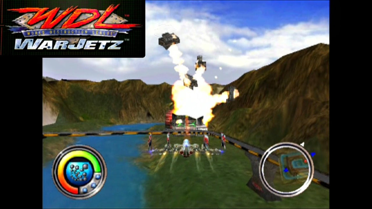 WDL – World Destruction League – WarJetz - Playstation 2 spill (PS2)