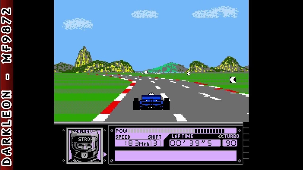 Turbo racing (UKV) - Nintendo entertainment system / NES spill