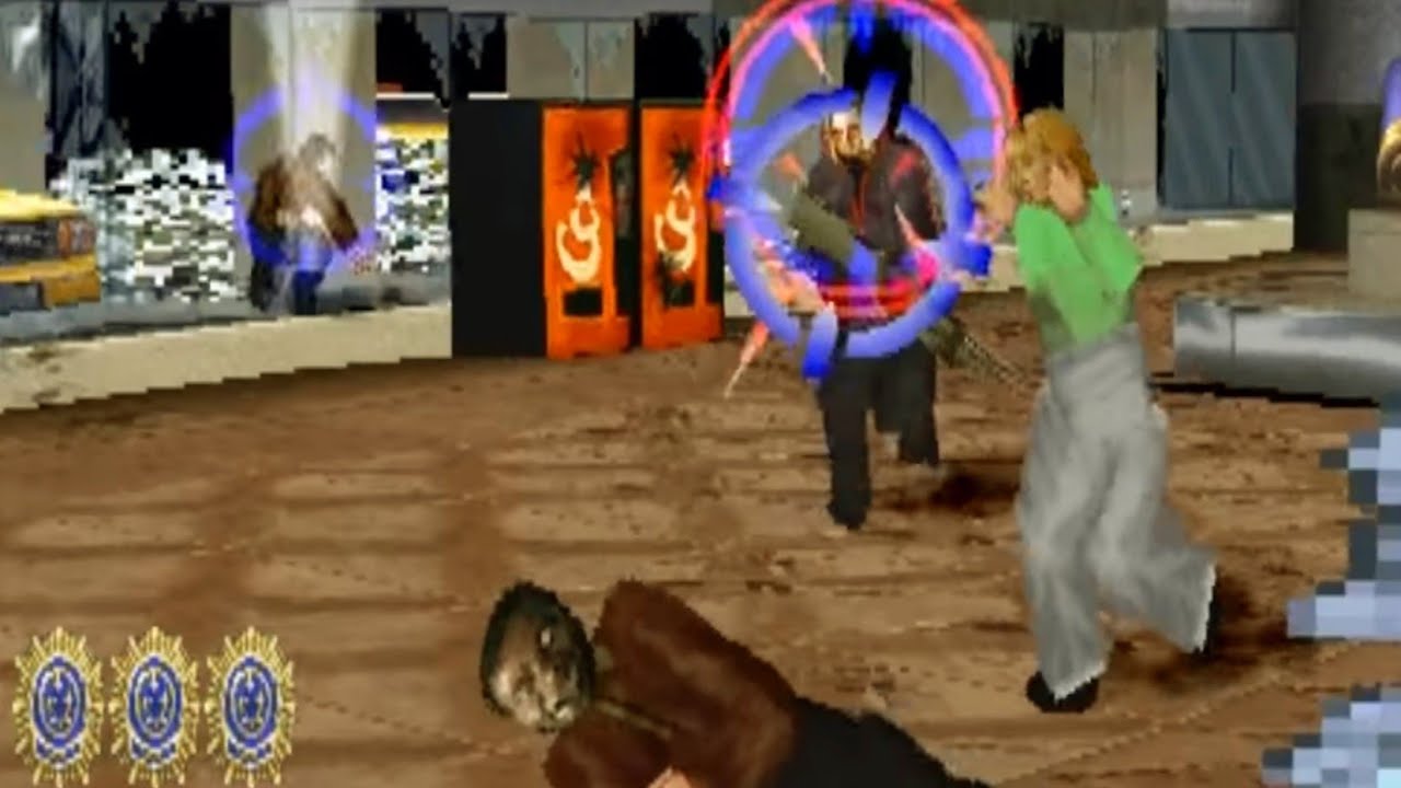 Die hard trilogy - Playstation 1 spill (PS1)