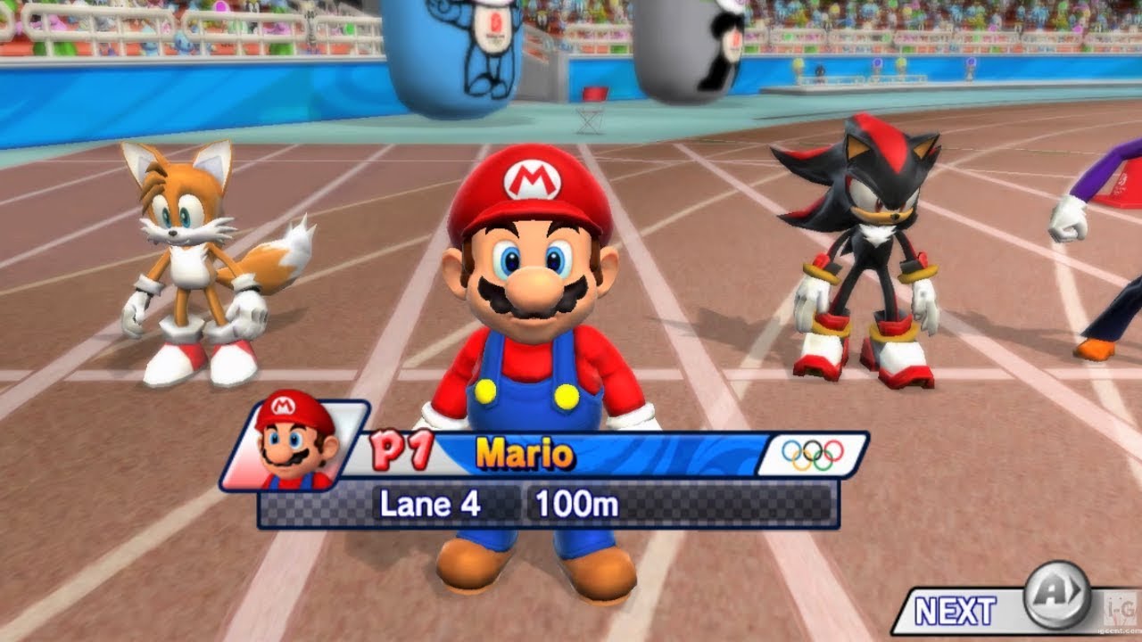Mario & sonic at the olympic games - Nintendo Wii spill