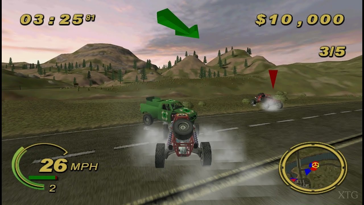 Smuggler's run - Playstation 2 spill (PS2)