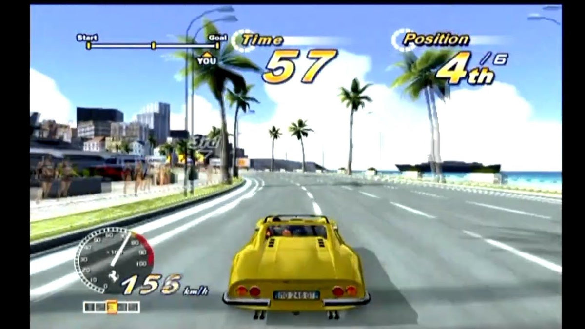 Outrun 2006 - Coast 2 coast - Playstation 2 spill (PS2)