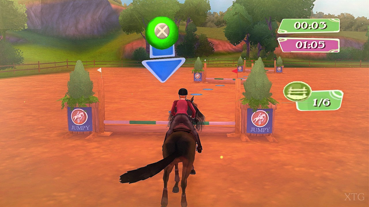 Gameplay-bilde fra Horsez - Ranch Rescue - Playstation 2 spill (PS2)