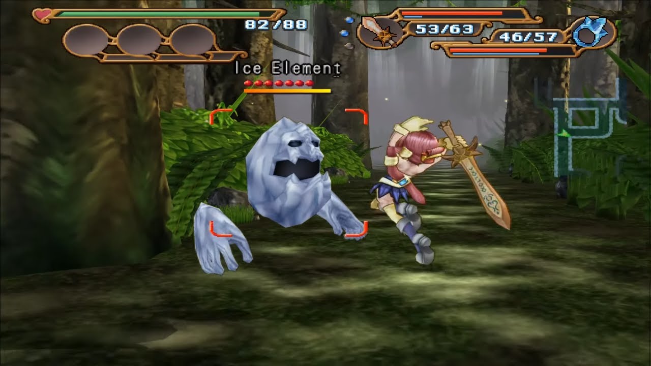 Gameplay-bilde fra Dark Chronicle - Playstation 2 spill (PS2)