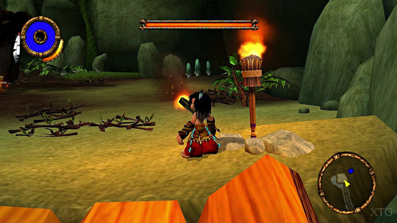 Gameplay-bilde fra Brave The Search For Spirit Dancer Brukt Playstation 2 Spill Ps2