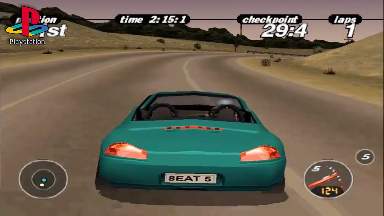 Porsche challenge (platinum) - Playstation 1 spill (PS1)