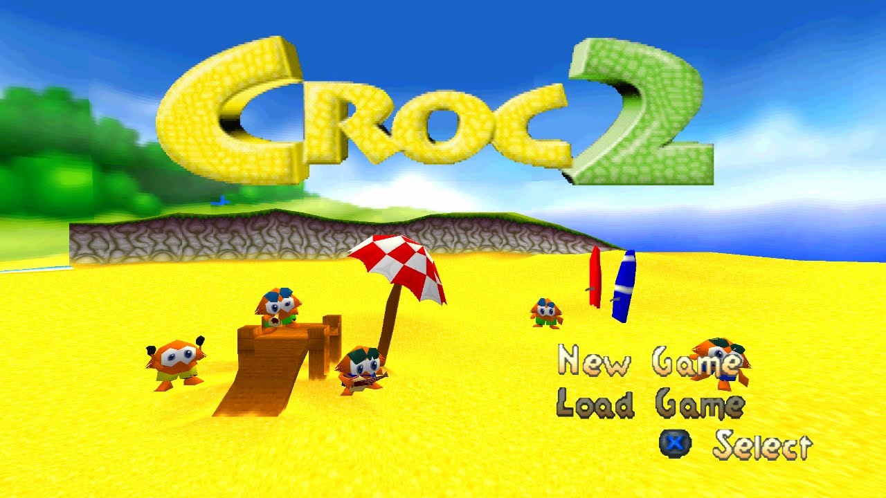 Croc 2 - Playstation 1 spill (PS1)