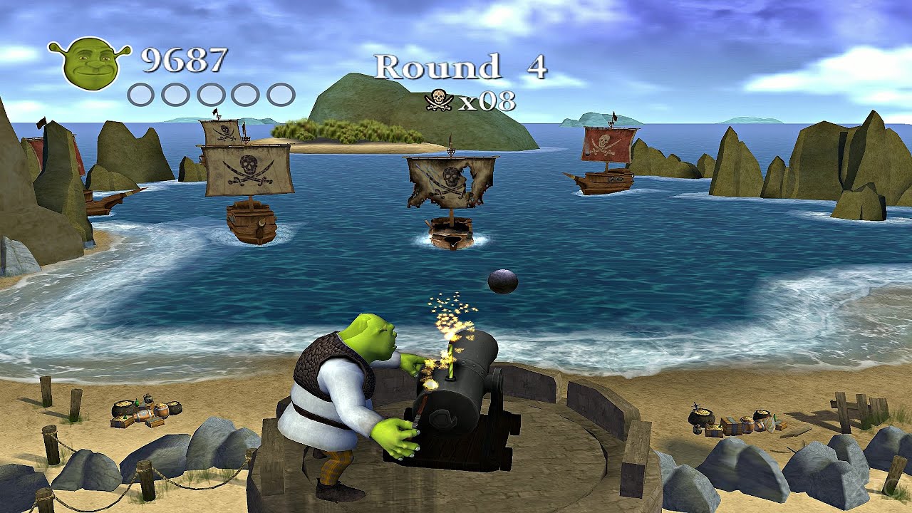 Shrek den tredje - Playstation 2 spill (PS2)