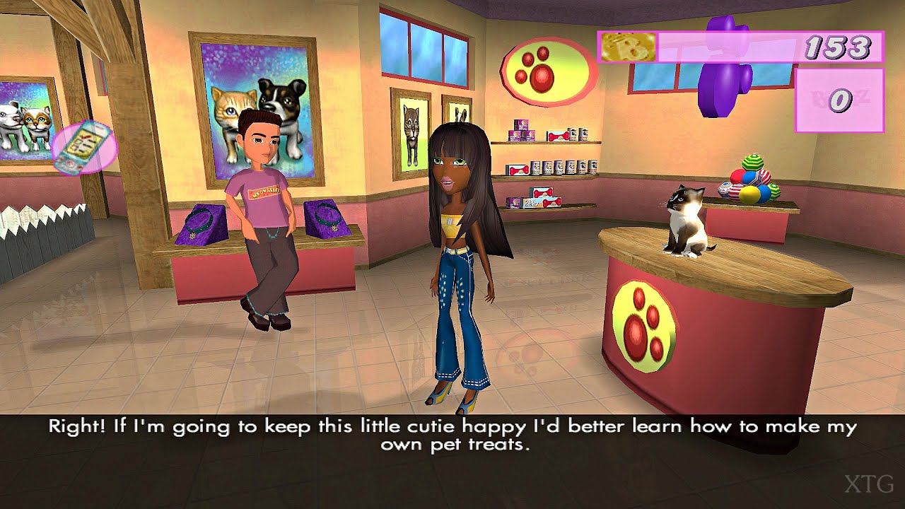 Gameplay-bilde fra Bratz - The movie - Playstation 2 spill (PS2)