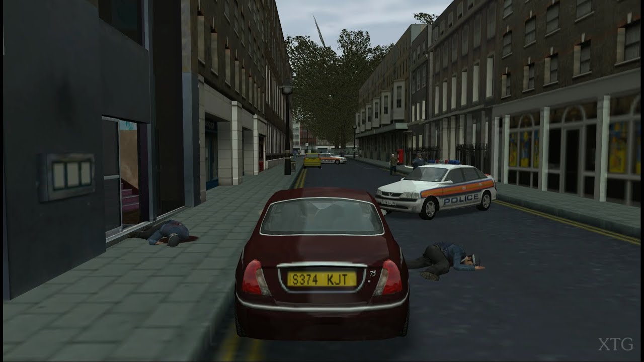 Gameplay-bilde fra The Getaway Brukt Playstation 2 Spill Ps2